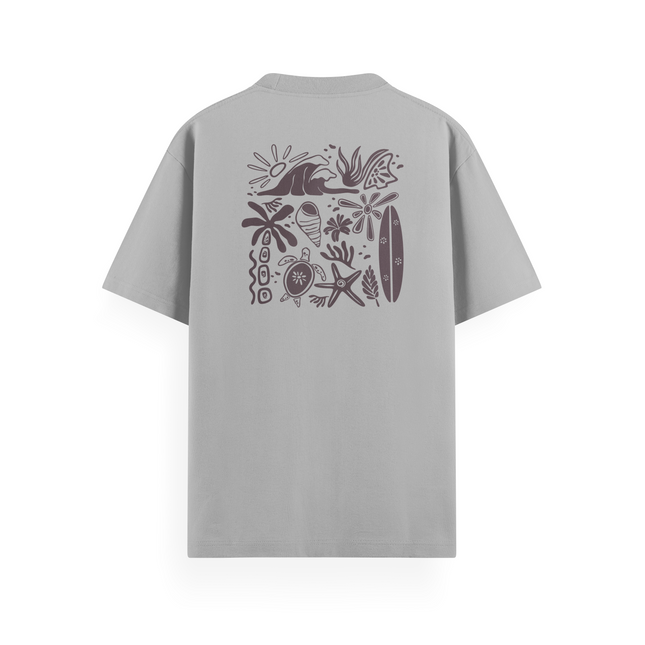 T-Shirt basic "Beachy Vibes"