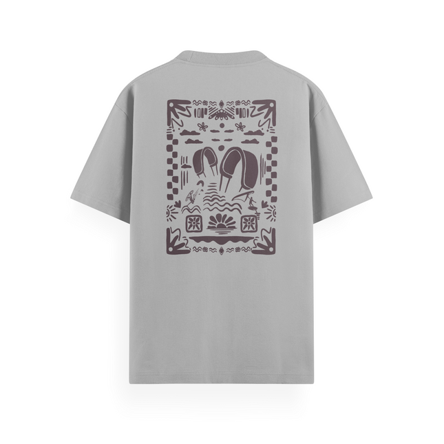 T-shirt basica Boho Beach