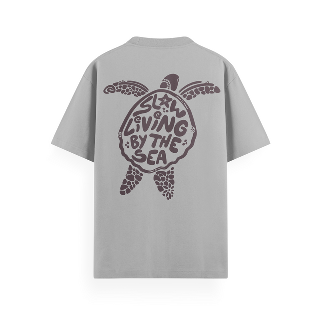 Slow Living By The Sea T-Shirt Basic