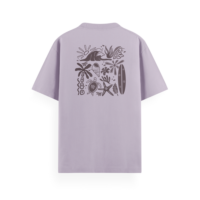 T-Shirt basic "Beachy Vibes"
