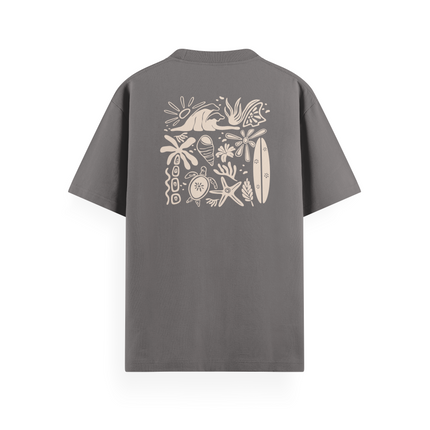 T-Shirt basic "Beachy Vibes"