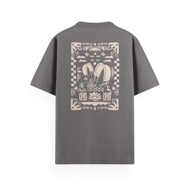 T-shirt basica Boho Beach
