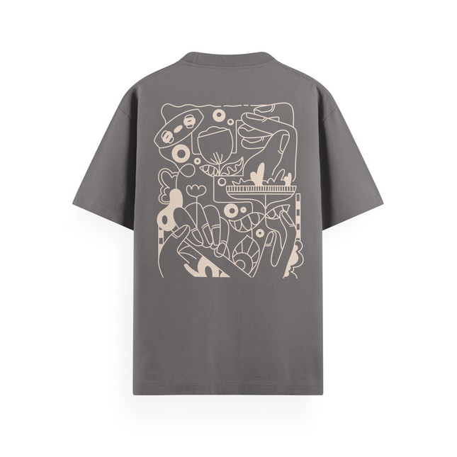 Kite Line Art T-Shirt Basic