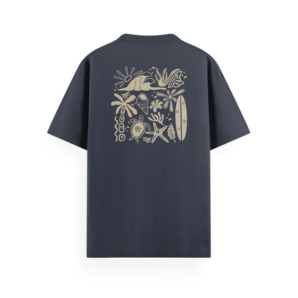 T-Shirt basic "Beachy Vibes"