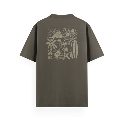 T-Shirt basic "Beachy Vibes"