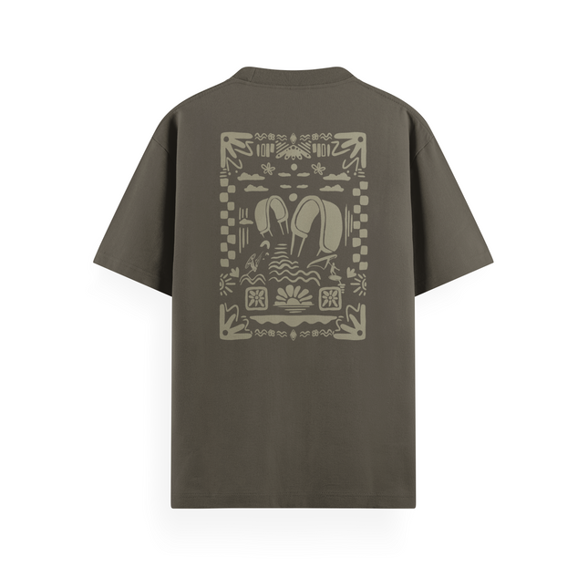 T-shirt basica Boho Beach