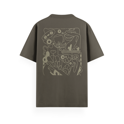 Kite Line Art T-Shirt Basic