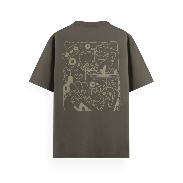 Kite Line Art T-Shirt Basic