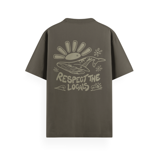 Respect The Locals T-Shirt Basic