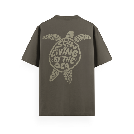 Slow Living By The Sea T-Shirt Basic