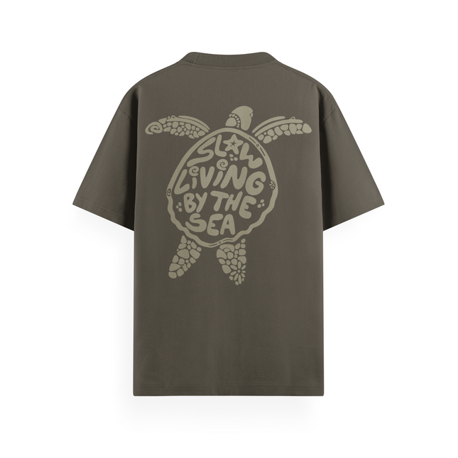 Slow Living By The Sea T-Shirt Basic