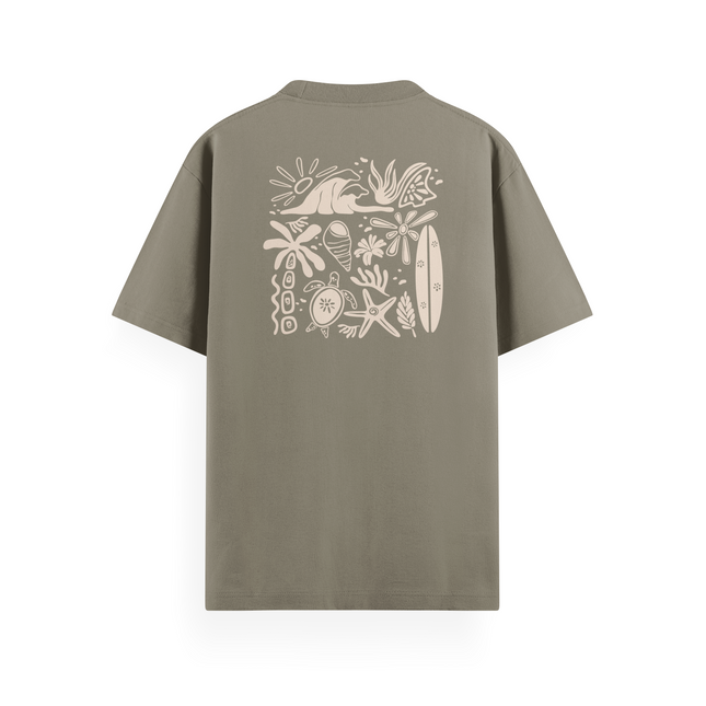 T-Shirt basic "Beachy Vibes"