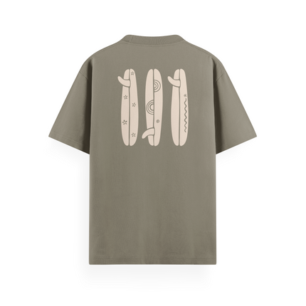 T-shirt Basic Surfboard Bohemien