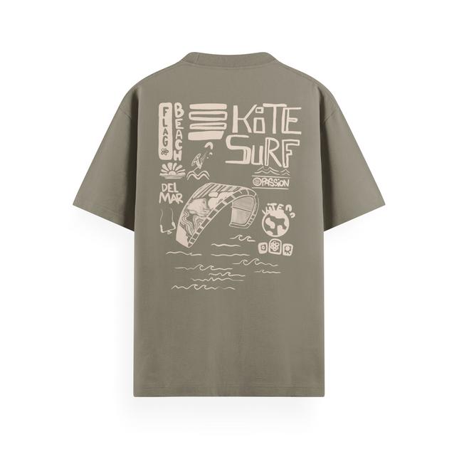 Flag Beach T-Shirt Basic