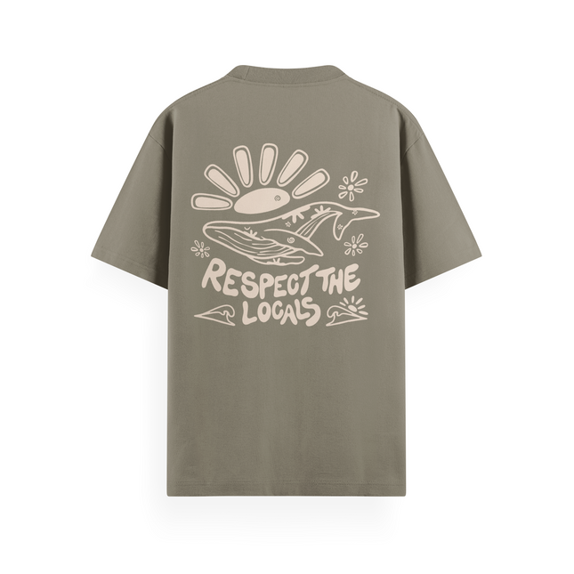 Respect The Locals T-Shirt Basic