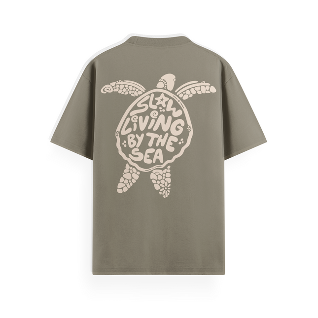 Slow Living By The Sea T-Shirt Basic