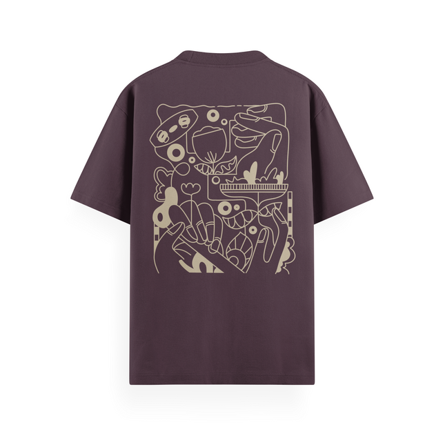 Kite Line Art T-Shirt Basic