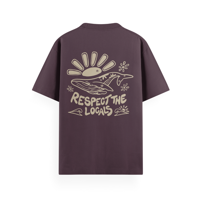 Respect The Locals T-Shirt Basic