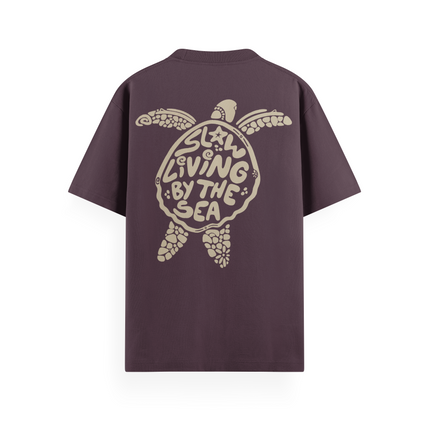 Slow Living By The Sea T-Shirt Basic