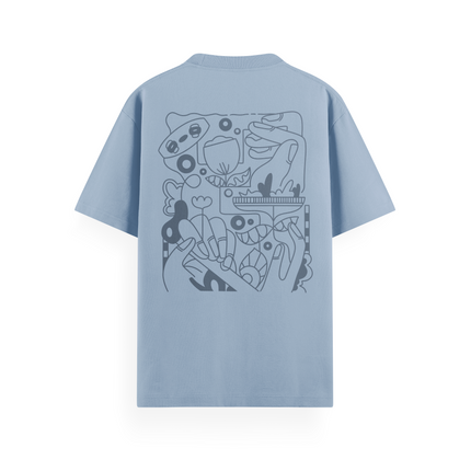 Kite Line Art T-Shirt Basic