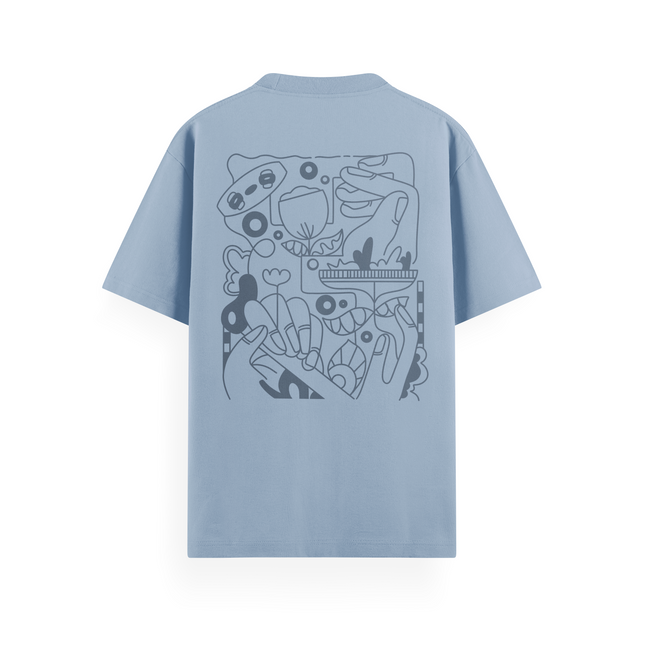 Kite Line Art T-Shirt Basic