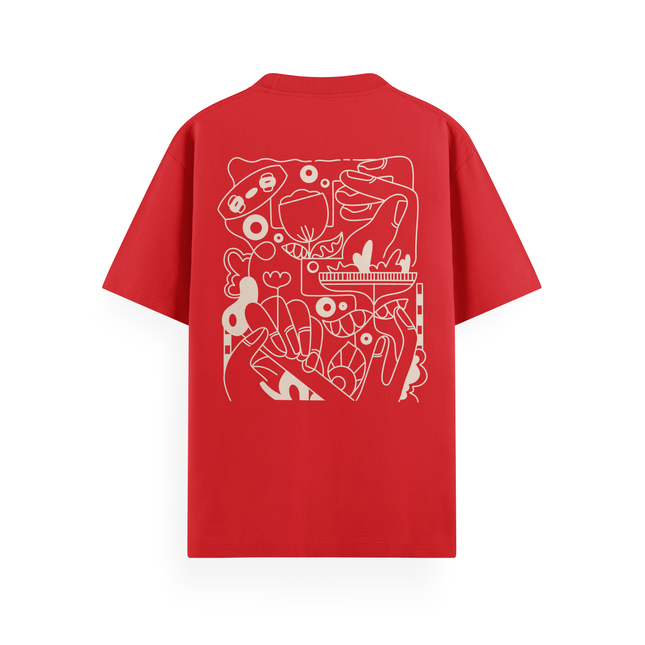 Kite Line Art T-Shirt Basic