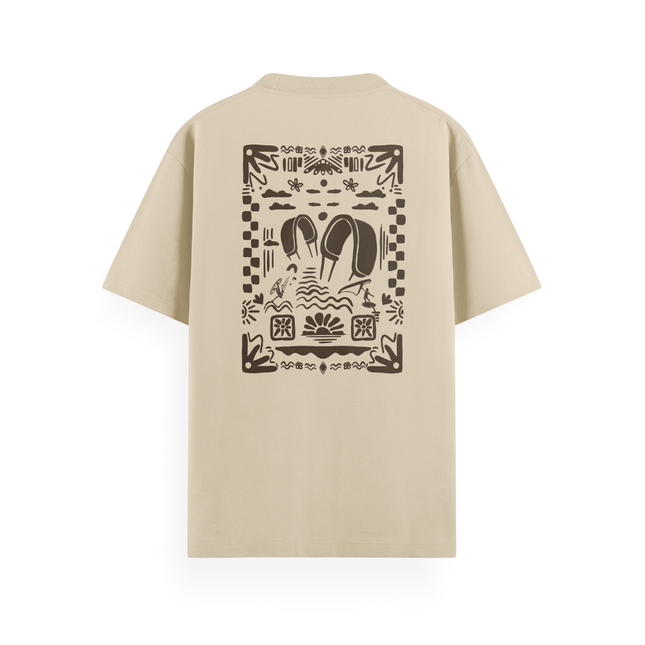 T-shirt basica Boho Beach