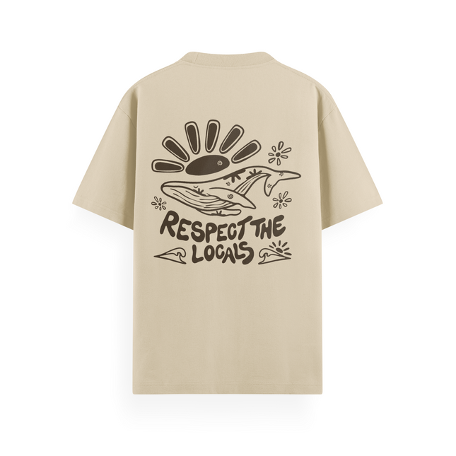 Respect The Locals T-Shirt Basic