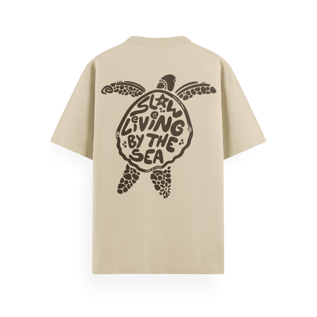 Slow Living By The Sea T-Shirt Basic