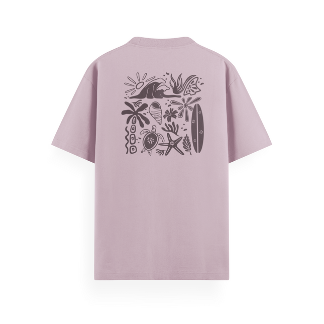 T-Shirt basic "Beachy Vibes"