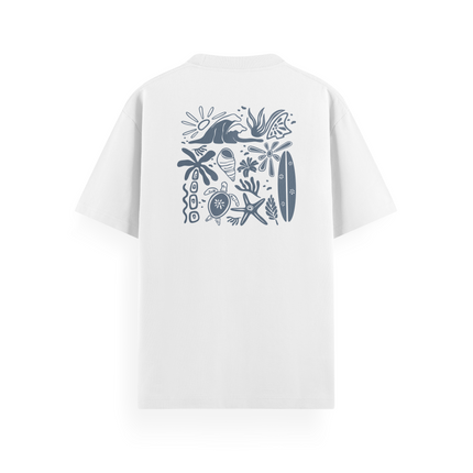 T-Shirt basic "Beachy Vibes"
