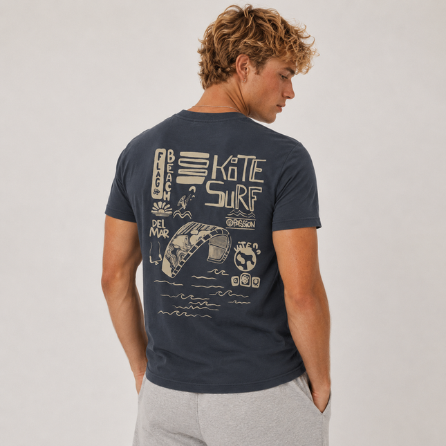 Flag Beach T-Shirt Basic