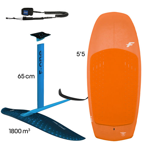 Einsteigerset Wingfoil Board + Foil (bis 60 kg)