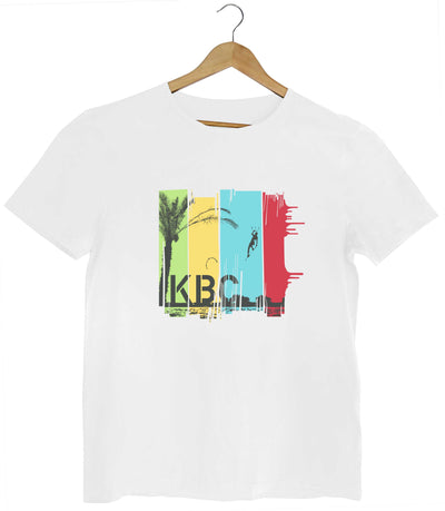 KBC Gents Shirt Slimfit "PALM BEACH" white
