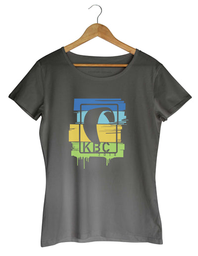 KBC Ladies Shirt Classicfit "LOGO STRIPES"  grey