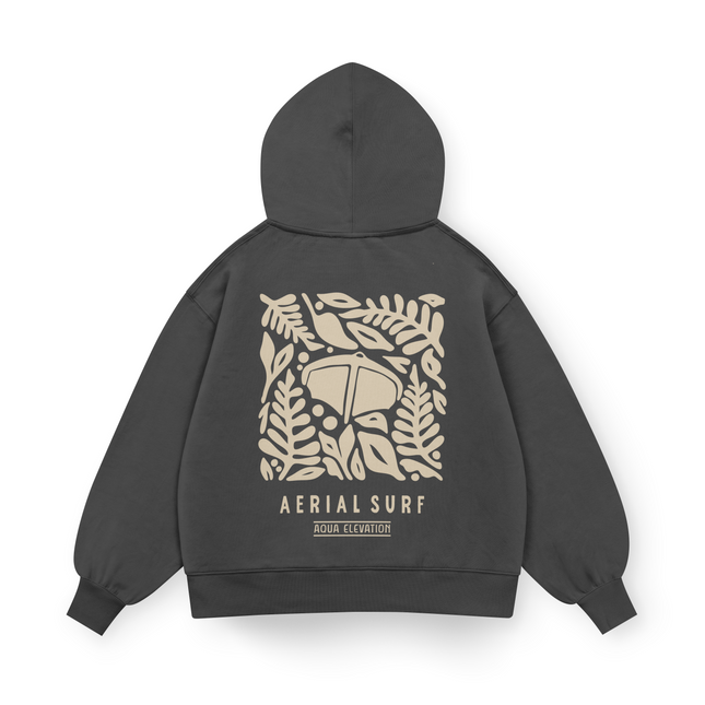 Felpa con cappuccio Oversized Aerial Surf