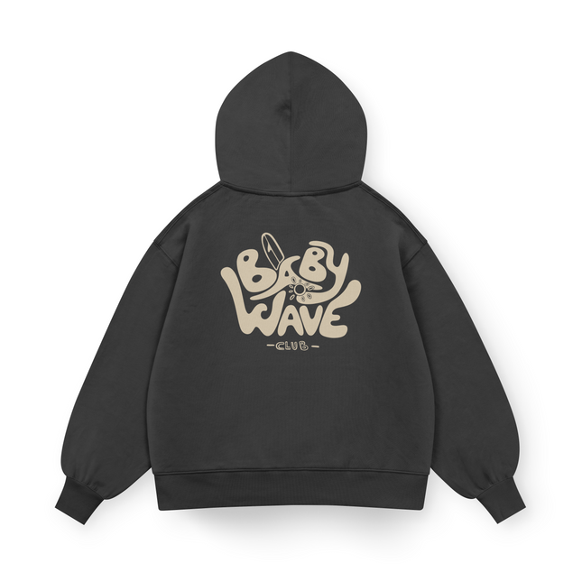 Felpa con cappuccio Baby Wave Club Oversize