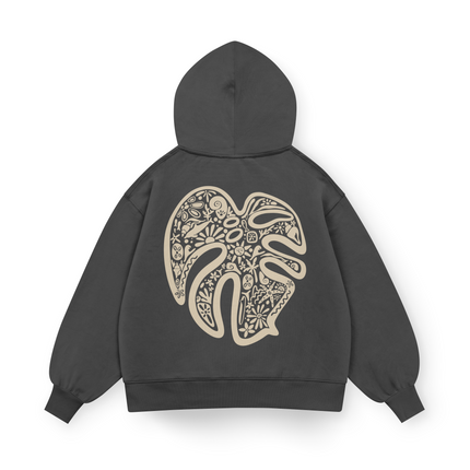 Monstera Hoodie Oversized