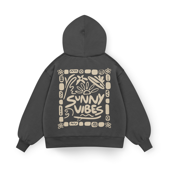 Sunny Vibes Hoodie Oversized
