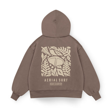 Felpa con cappuccio Oversized Aerial Surf