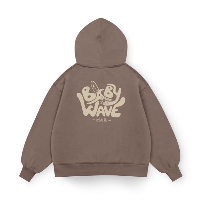 Felpa con cappuccio Baby Wave Club Oversize