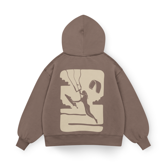 Felpa con cappuccio Board Off oversize