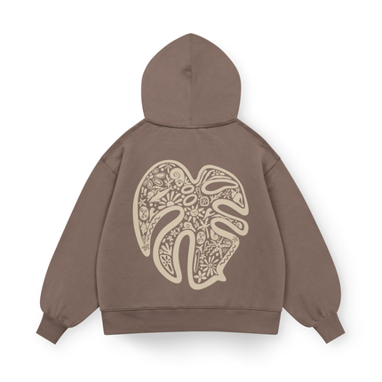 Monstera Hoodie Oversized