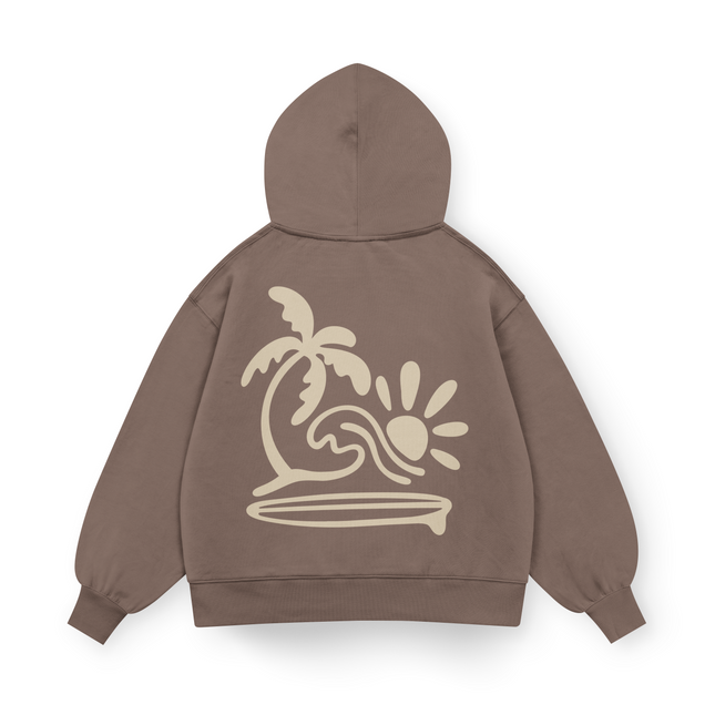 Surf Beach Hoodie Oversized