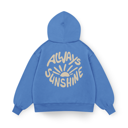 Felpa oversize con cappuccio Always Sunshine