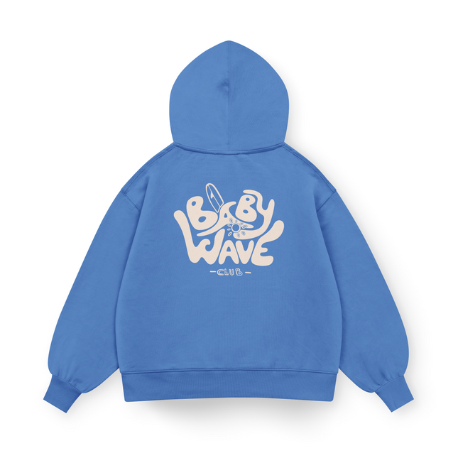 Felpa con cappuccio Baby Wave Club Oversize