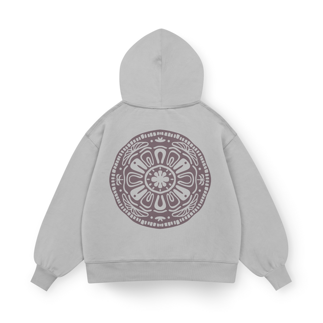 Surf Geometric Hoodie Oversized