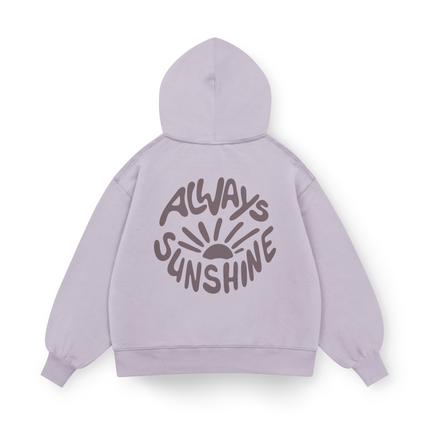 Felpa oversize con cappuccio Always Sunshine