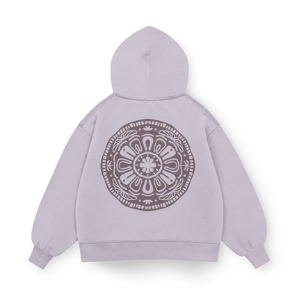 Surf Geometric Hoodie Oversized