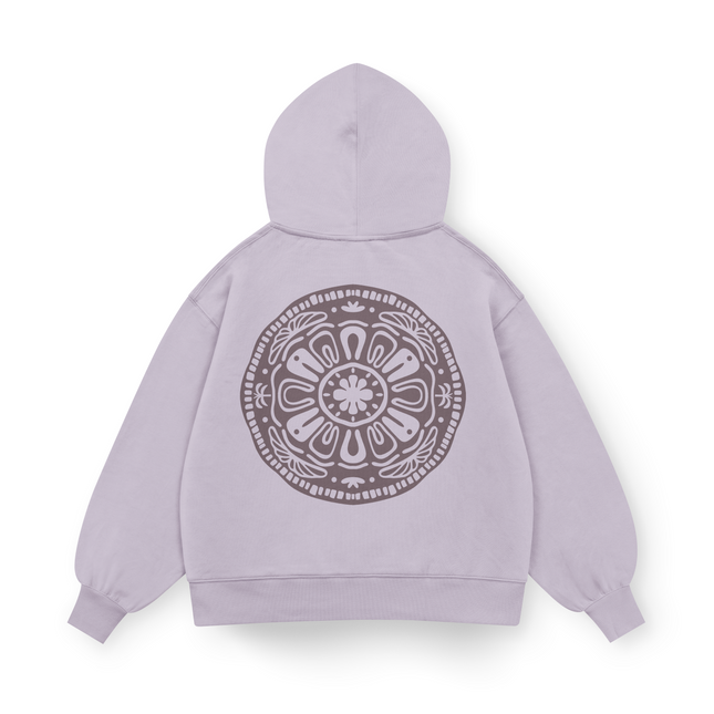 Surf Geometric Hoodie Oversized